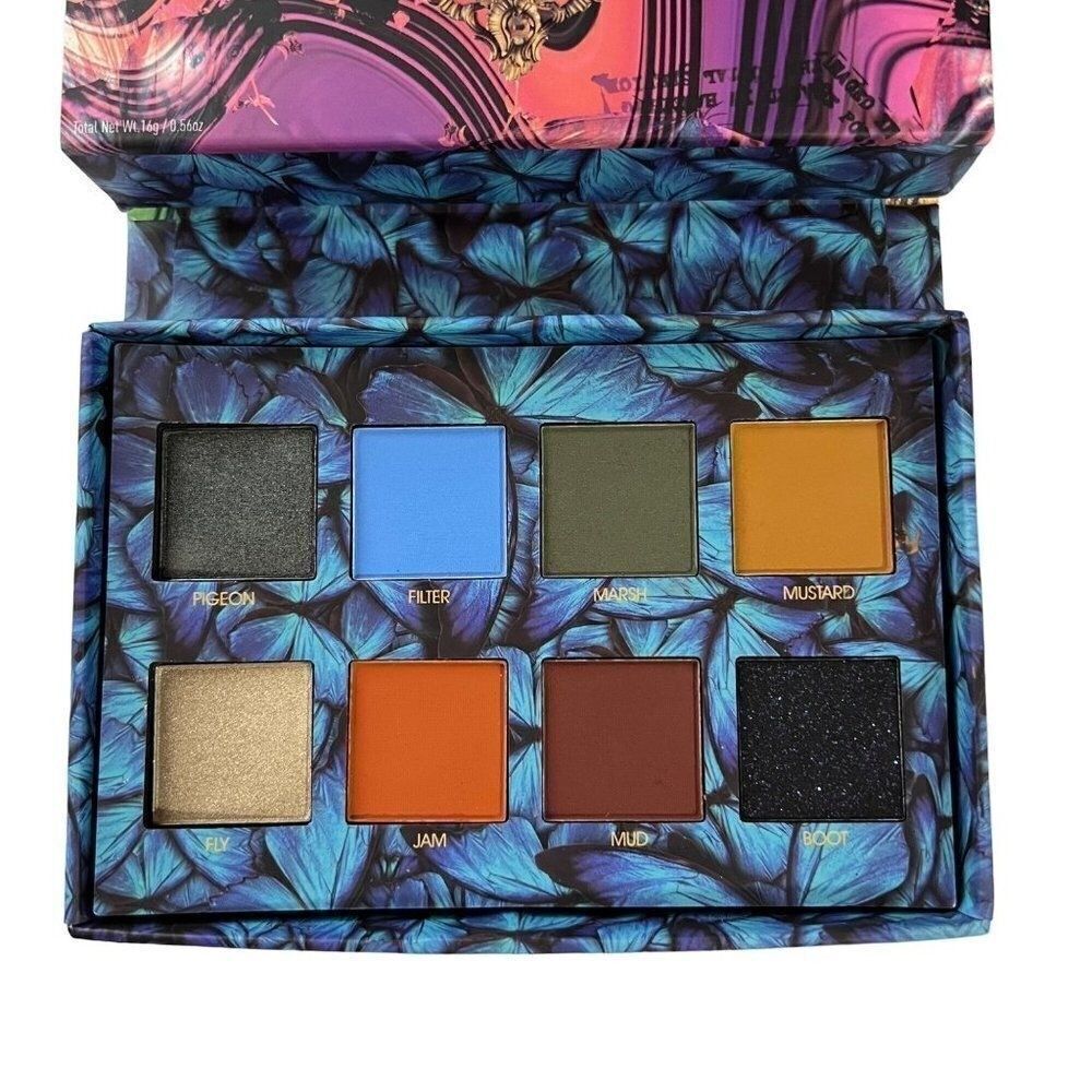 Okalan 8 Color Matte Eyeshadow Palette Butterfly Pigeon Mustard Jam Mud New